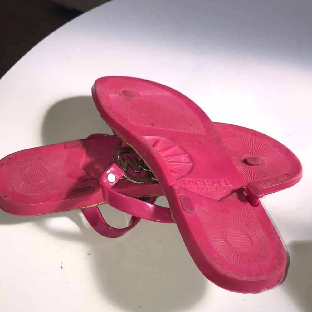 Michael Michael KORS Jelly Flip Flops💥sake - Picture 4 of 5